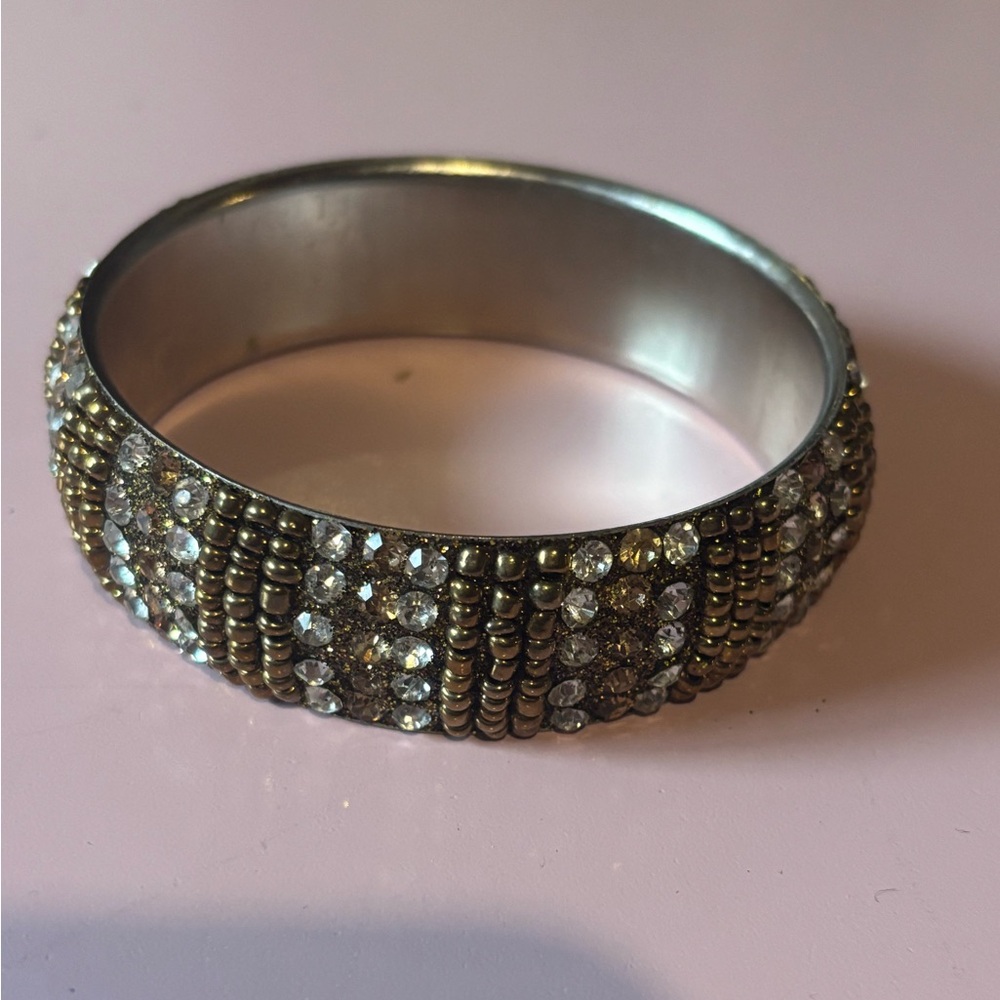Gold Tone Bangle Bracelet